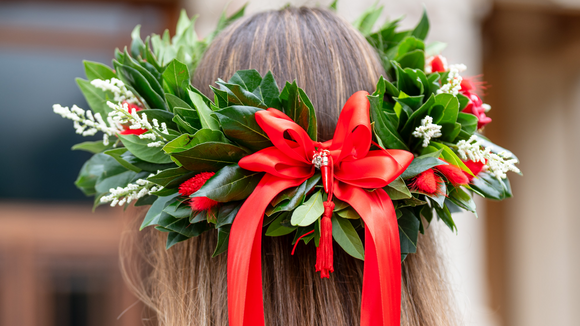 Corona di Laurea Rossa